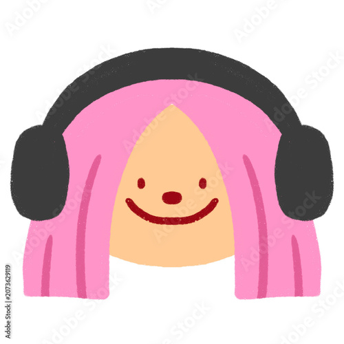 Hand-Drawn Kiddos Character Avatar illustration