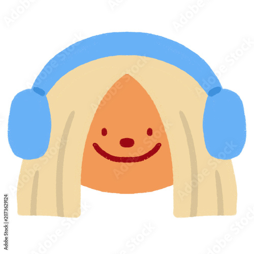 Hand-Drawn Kiddos Character Avatar illustration