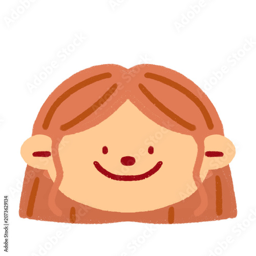 Hand-Drawn Kiddos Character Avatar illustration