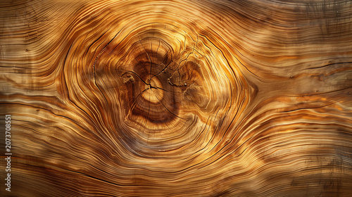 Natural wood grain texture with rich swirling patterns and warm tones