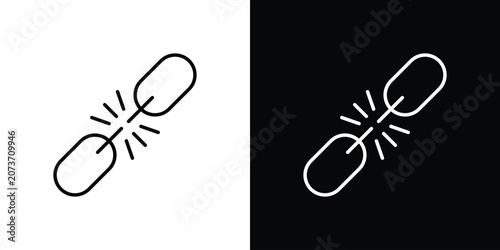 Fotografie Weak icon for web or mobile apps. EPS10