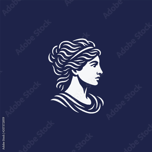 Antique Woman Logo