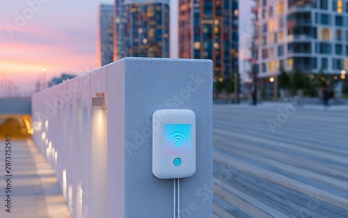 Smart Emergency Response Beacon Unit Installed at New Urban Development