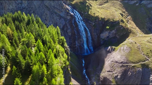 Scenic views of Engstligenalp in the Swiss Alps. Expansive alpine meadows, rugged mountain peaks, dramatic skies and untouched natural landscapes in one of Switzerland's most beautiful alpine regions.