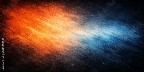 Obraz na plátně Abstract Fire Explosion Background with Burning Flames Smoke and Heat Glow Textu