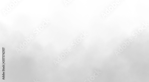 Bild auf Leinwand Soft grey smoke or fog mist effect isolated on transparent background