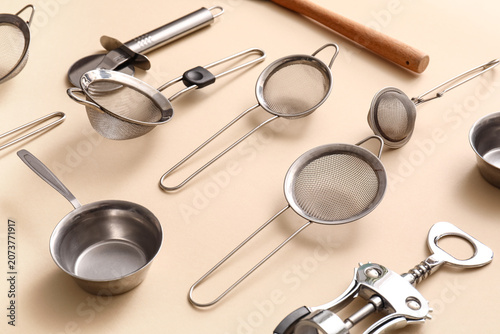 Sieves with different kitch...