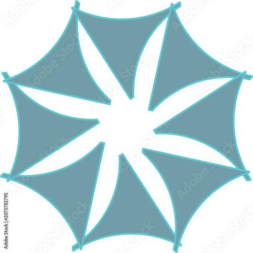 vector illustration of a flower
