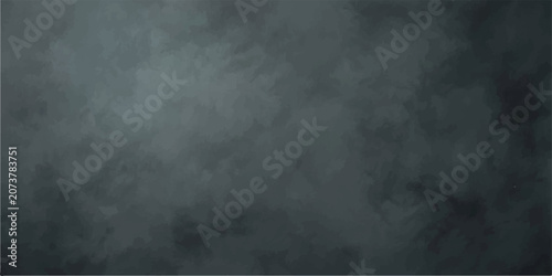 Billede på lærred Ethereal Mist Texture: A deep, atmospheric texture of swirling mist and clouds, rendered in a palette of dark grays and blues, evoking a sense of mystery and depth