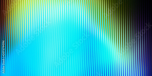 Foto Abstract background with vertical lines and gradient shift from yellow to blue,
