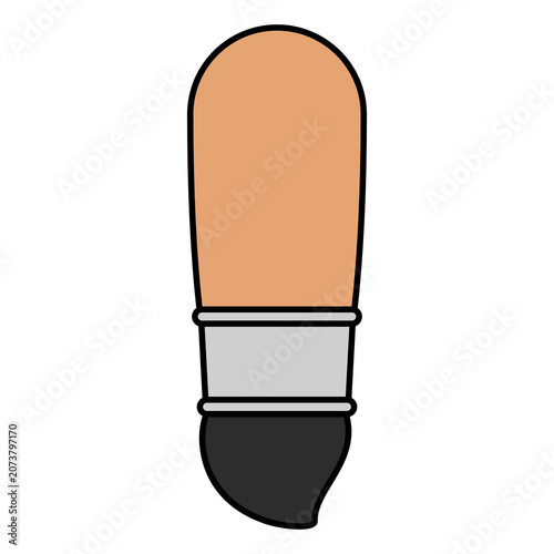 Art Paint Brush Painting Tool Cartoon Style Illustration Isolated