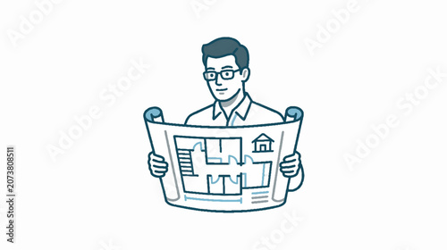 Business professionals in corporate meeting halftone style