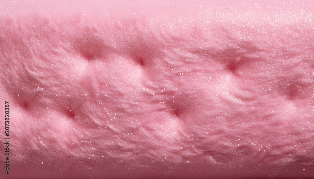 Fototapeta premium Realistic Felt Fabric Texture In Pastel Pink Color With Subtle Glitter Particles