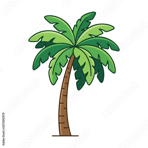 Palm Trees Illustration