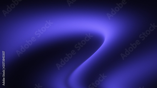 Glowing Purple Abstract Wave Shape on Dark Grainy Background, Futuristic Noise Texture Poster Banner Design