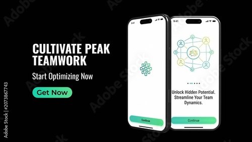 Dual Phone Comparison Mockup