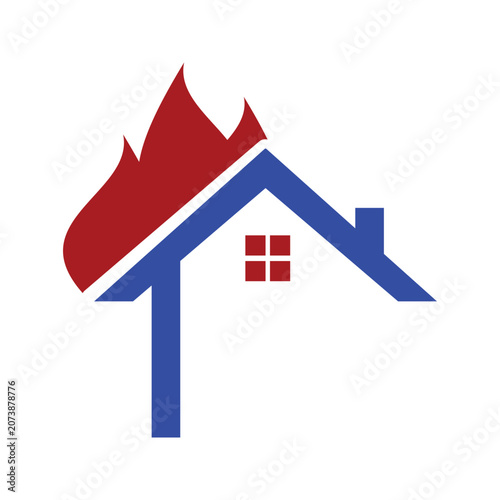Fire House Protection Symbol Icon