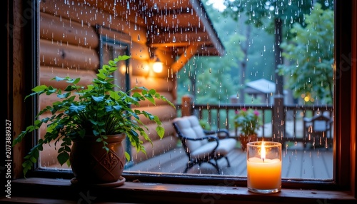 Cozy Rainy Day Retreat Inside