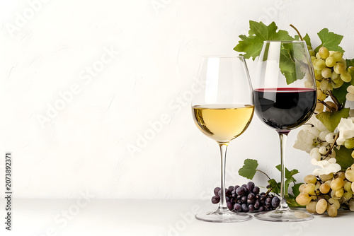 ​Wine Tasting Still Life with Grapes