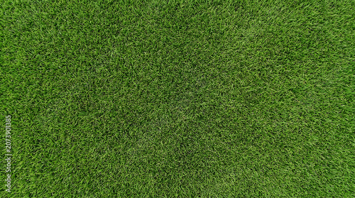 Vibrant green artificial turf texture background