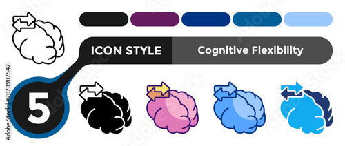 Obraz na płótnie Cognitive Flexibility