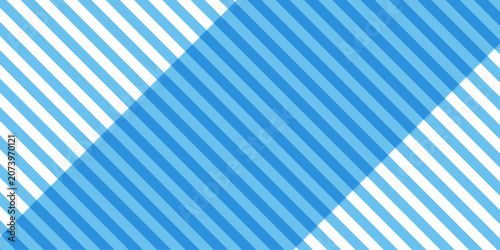 Abstract background with blue and white diagonal stripes. Modern geometric pattern for wallpaper, web banner, and graphic design.