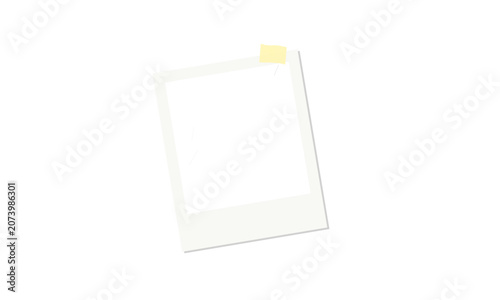 Instant photo frame