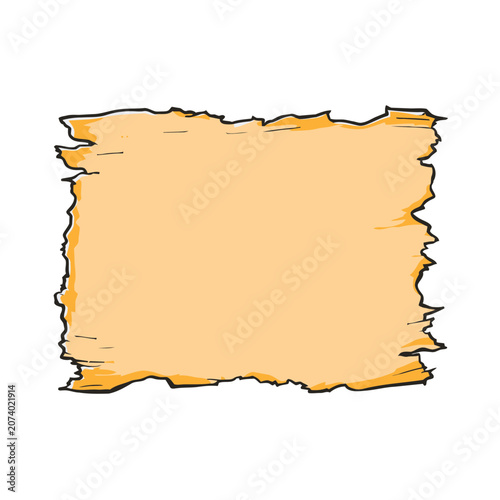 Torn Paper Texture Vector Illustration