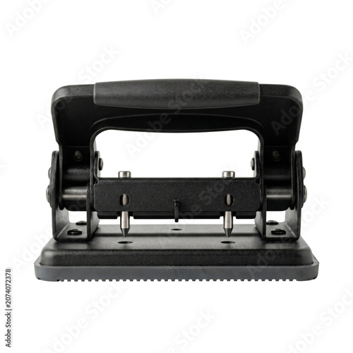 Cuadro en lienzo Heavy duty black metal two hole paper puncher