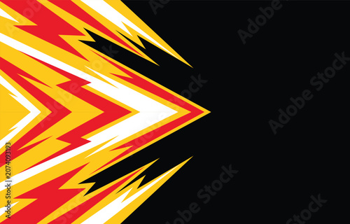 Abstract background with sharp and zigzag pattern and with some copy space area.
