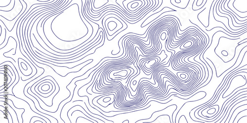 Lavender Topographic Contour Background: Elegant abstract elevation lines with soft pastel terrain pattern