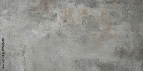 Industrial Gray Plaster Wall Background: Distressed concrete texture with rustic weathered surface