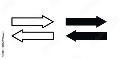 Photos Transfer arrows icon