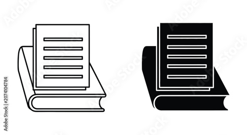 Two stacked books with tablet and smartphone icons
