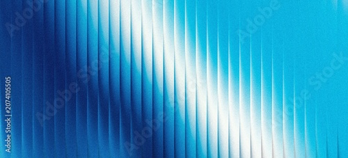 Quadro su tela Abstract blue gradient background with textured vertical lines and light effect