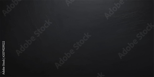 Billede på lærred Dark Grunge Black Chalkboard Texture Background with Vintage Rough Blackboard Su