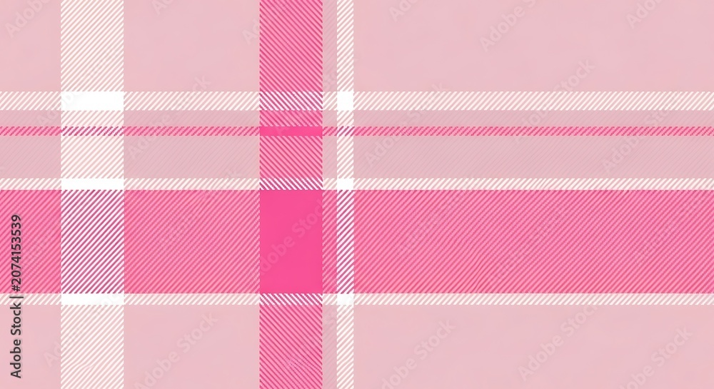 Fototapeta premium Pink Plaid Pattern Background.