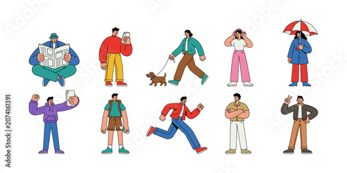 Diverse People Character Set
