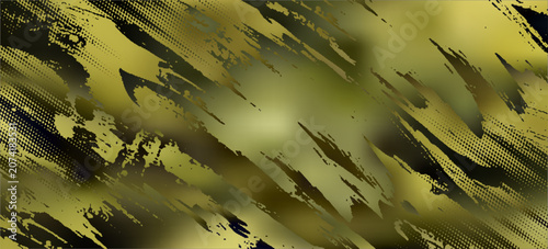 Quadro su tela grunge fluffy cloudscape gradient abstract background