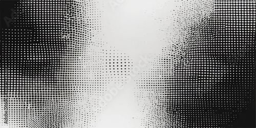 Quadro em tela Abstract Metal Texture Background with Dotted Grid Pattern, Grunge Mesh Surface