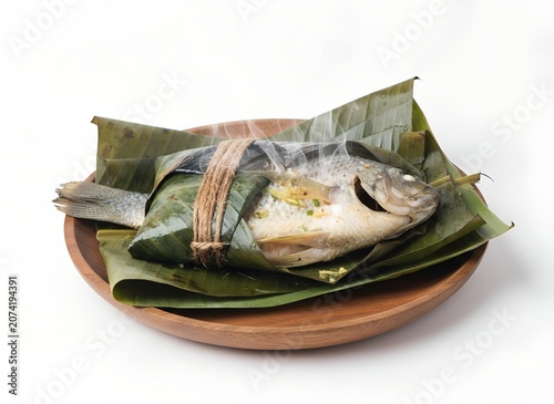Fish in Banana Leaf