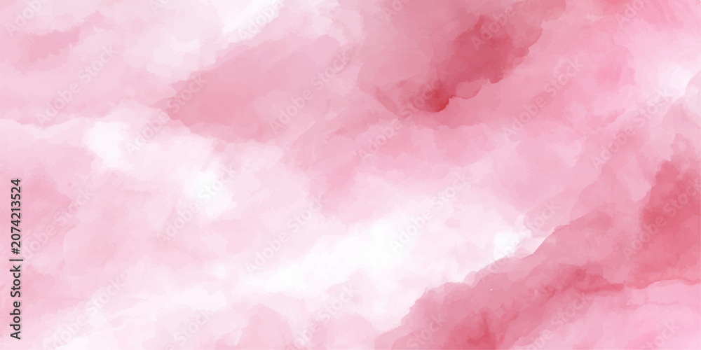 Fototapeta premium Soft Pink Abstract Background with Cloudscape Sky Texture, Light Airy Smoke and Vintage Grunge Pastel Color Clouds