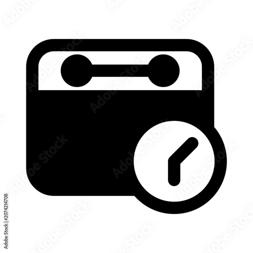 Schedule Date Icon Vector From Web Design Set