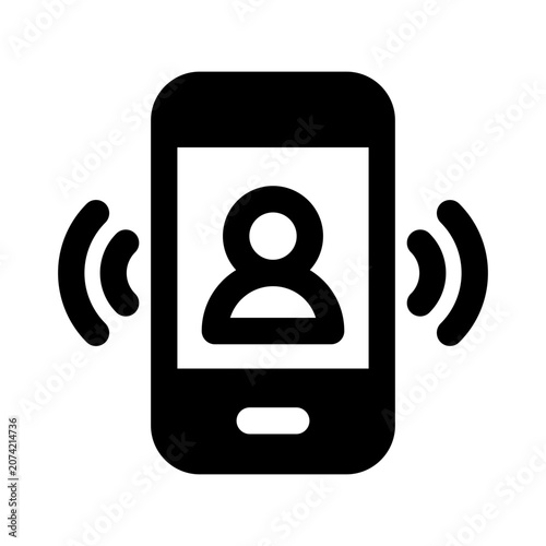 Smartphone Calling Icon Vector From Web Design Set