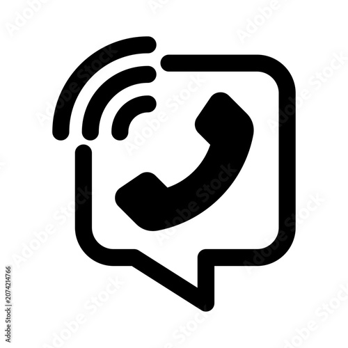 Telephone Call Icon Vector From Web Design Set