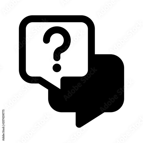 Question Mark Icon Vector From Web Design Set