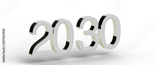 Abstract 2030 design, futur...