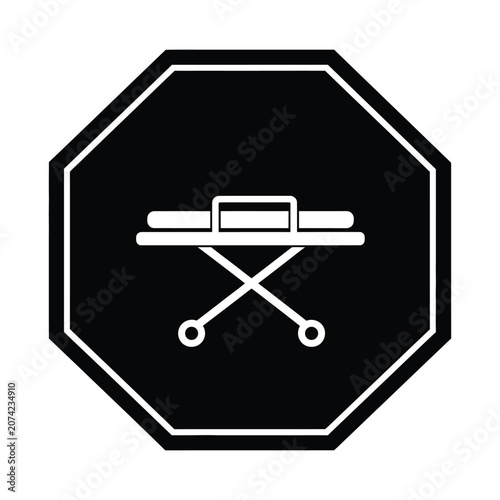Stretcher Medical Icon Emergency Service