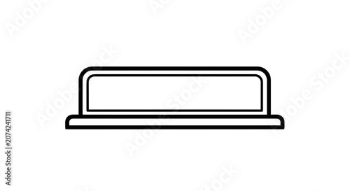 Generic Metal Object on Flat