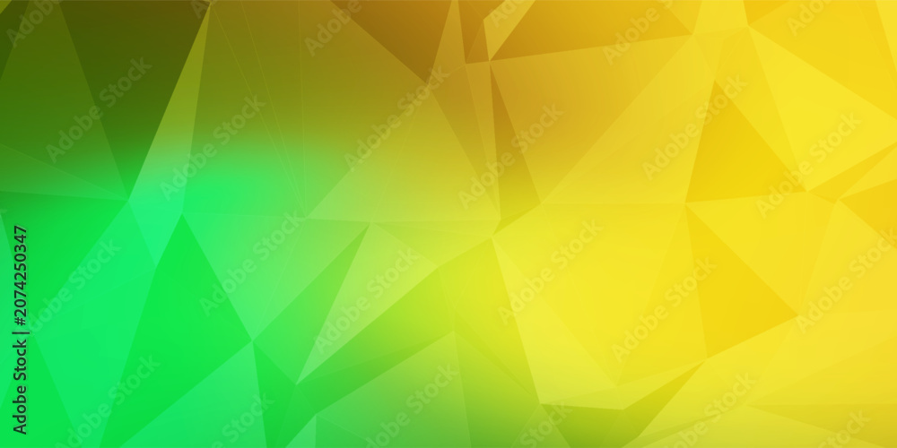 Obraz premium Green yellow gradient mesh abstract background nice for wallpaper or banner